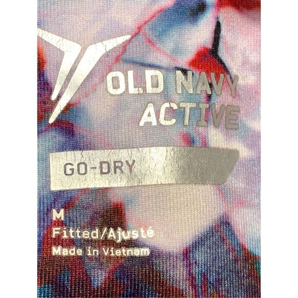 Old Navy active floral legging size medium￼ - Picture 3 of 5